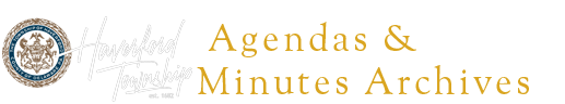 HavTwp Agendas & Minutes Logo